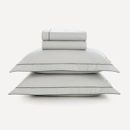 Juego de Sábanas para Cama Doble, 200 hilos, con bordado Juno
