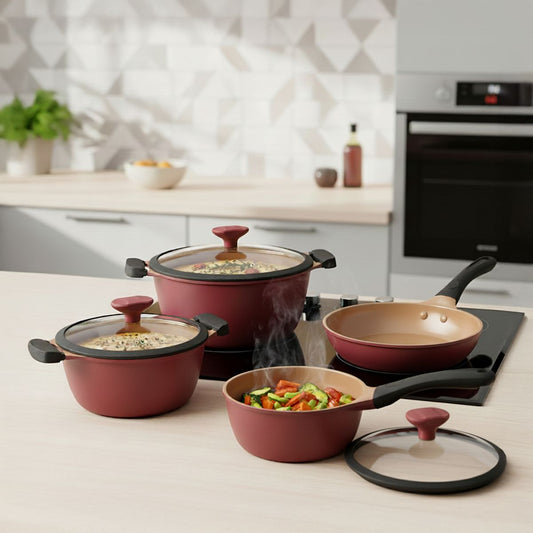 Batería de Cocina Cerámica 7 Piezas Wurden