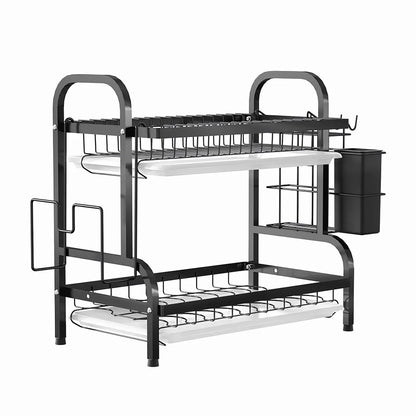 Secador Escurridor De Platos Loza Vajilla 2 Niveles Secaplato Cocina