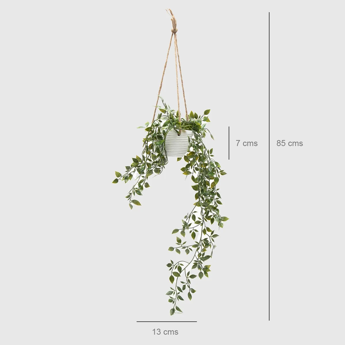 Planta Artificial Colgante Helecho 85 Cm Mica